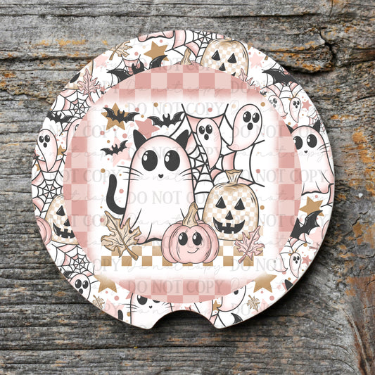 Spooky Pastel Car Coaster Digital Design | American Blues Designs