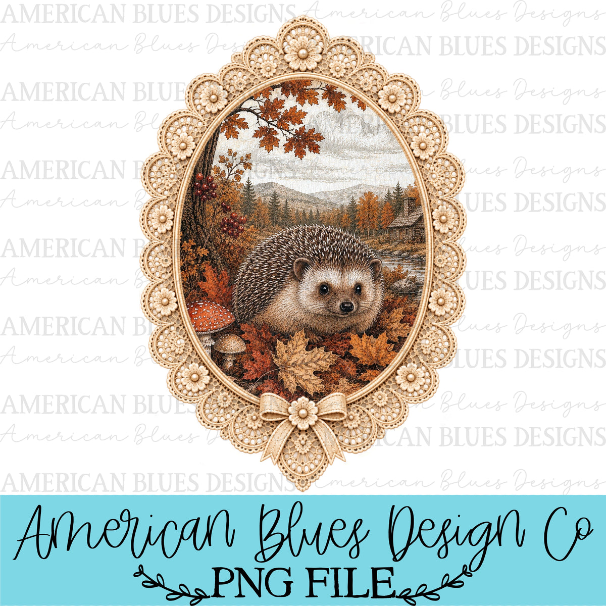 Hedgehog Autumn Folklore