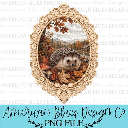 Hedgehog Autumn Folklore