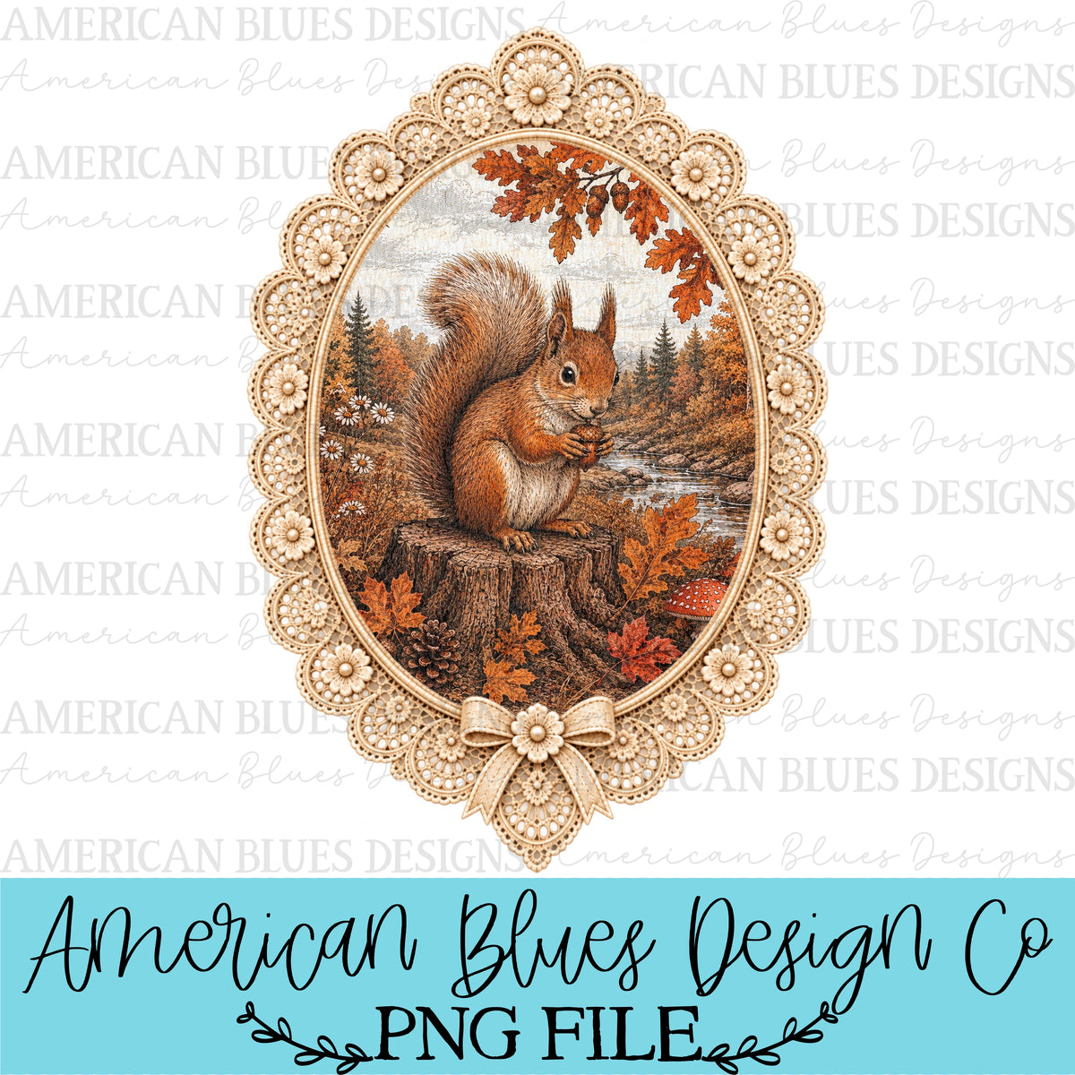 Squirrel Autumn Folklore