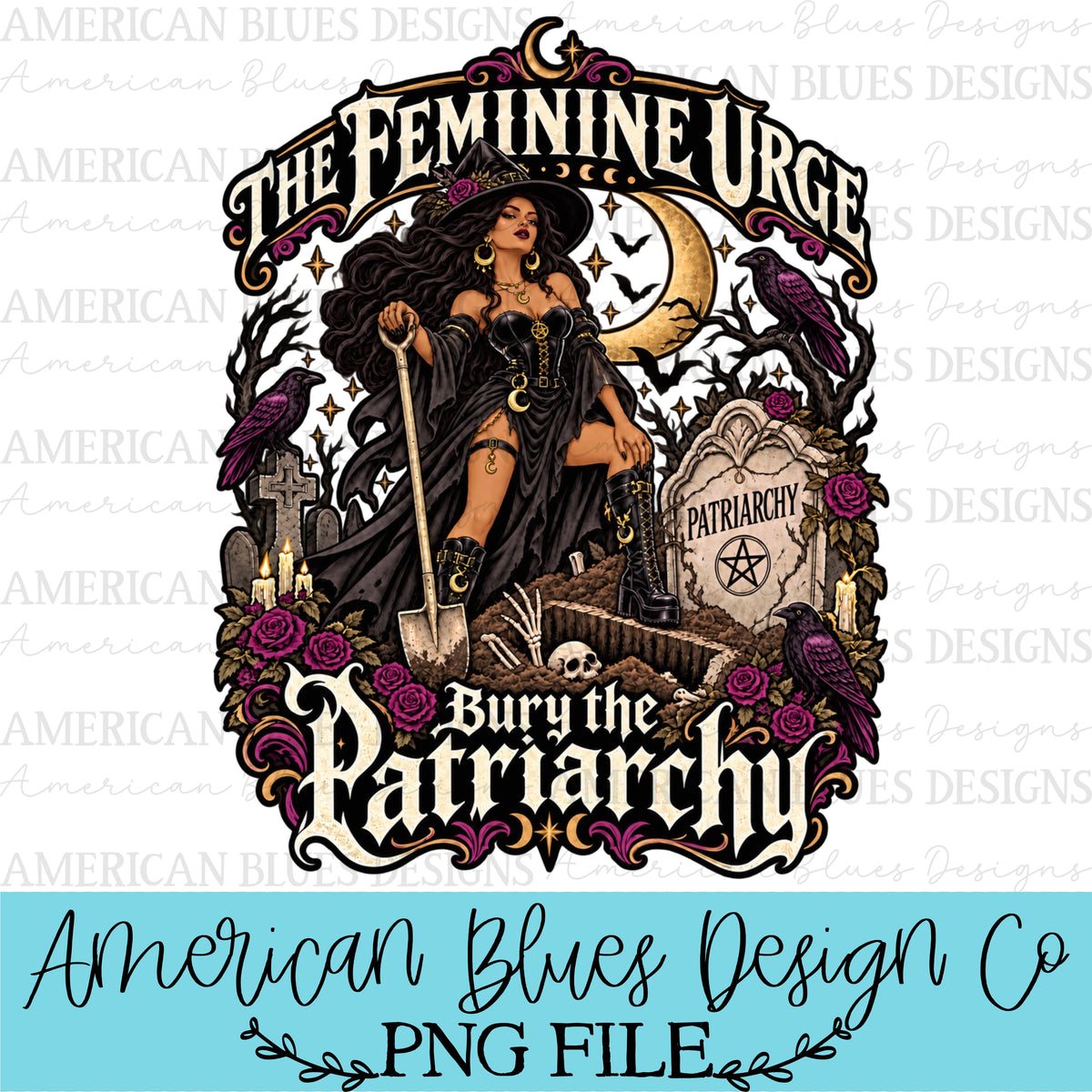 The Feminine Urge - Bury the Patriarchy medium skin tone