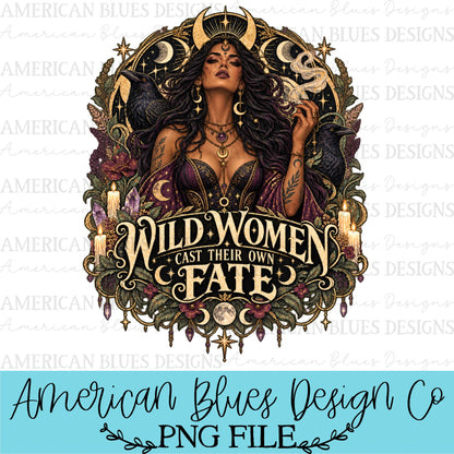 Wild Women Cast Their Own Fate medium skin tone