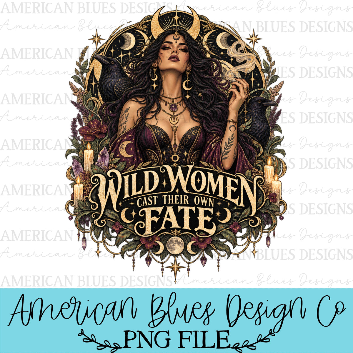 Wild Women Cast Their Own Fate light skin tone