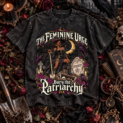 The Feminine Urge - Bury the Patriarchy dark skin tone