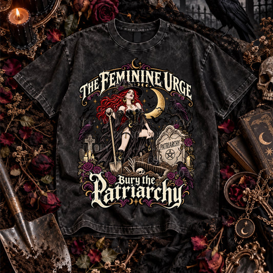 The Feminine Urge - Bury the Patriarchy red hair