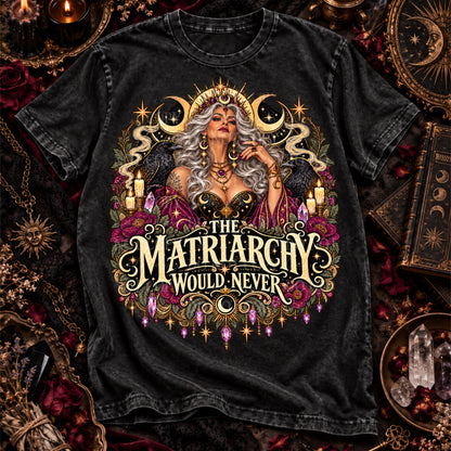 The Matriarchy Would Never silver hair