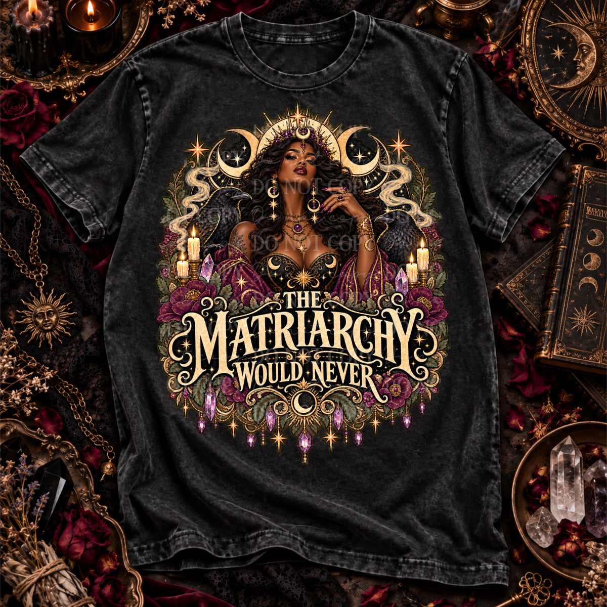 The Matriarchy Would Never dark skin tone