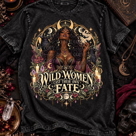 Wild Women Cast Their Own Fate dark skin tone