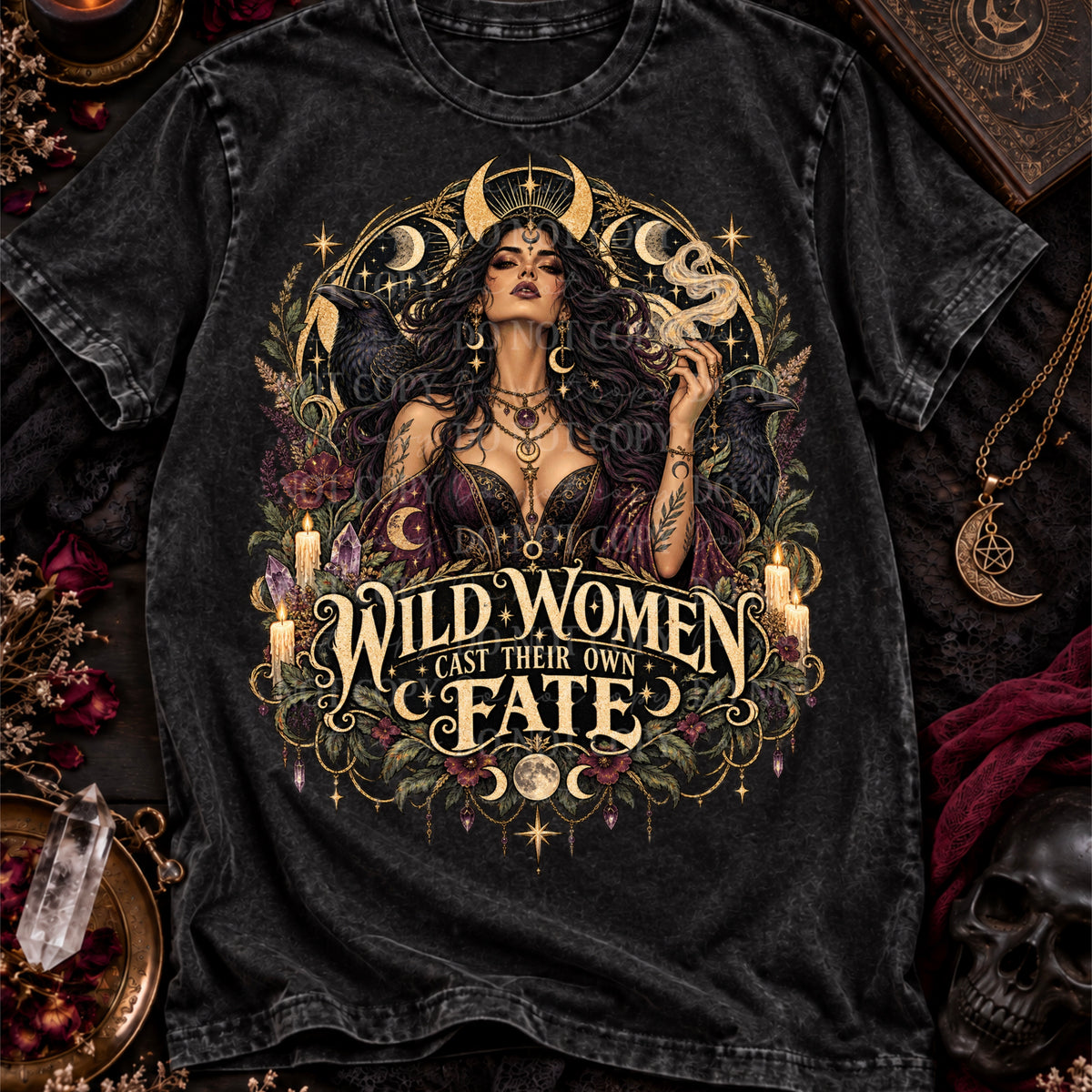 Wild Women Cast Their Own Fate light skin tone