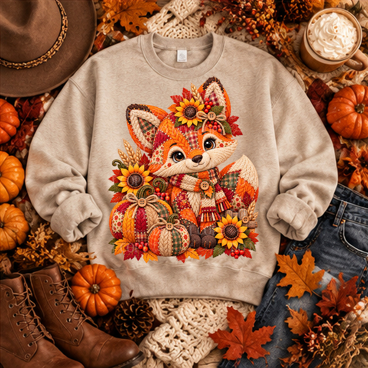 Fox Cozy Stitches