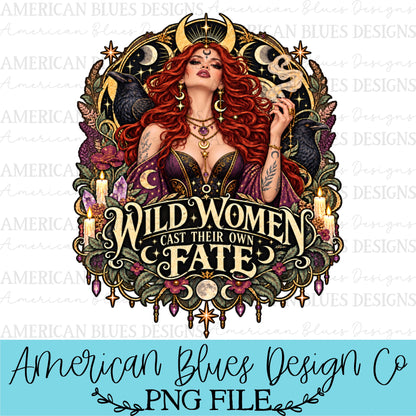 Wild Women Cast Their Own Fate red hair
