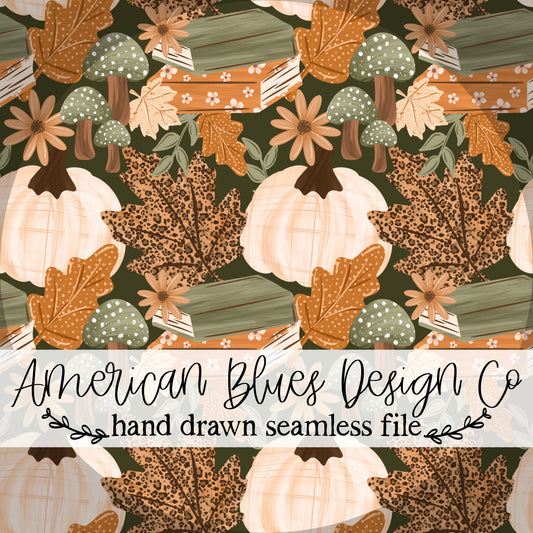 Once Upon an Autumn seamless pattern