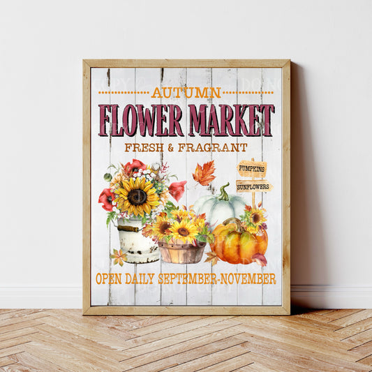 Autumn Flower Market