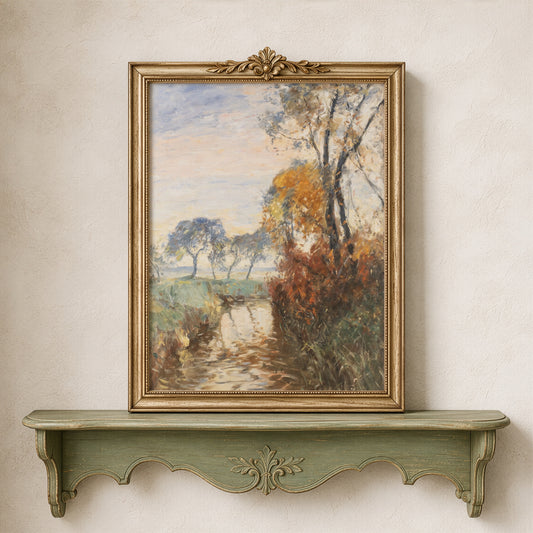Whispers of Autumn | Vintage Art Print
