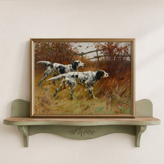 The Sporting Field | Vintage Art Print