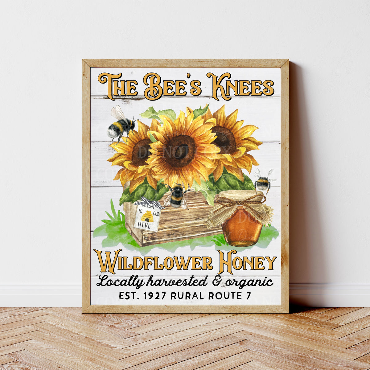 The Bees Knees Wildflower Honey