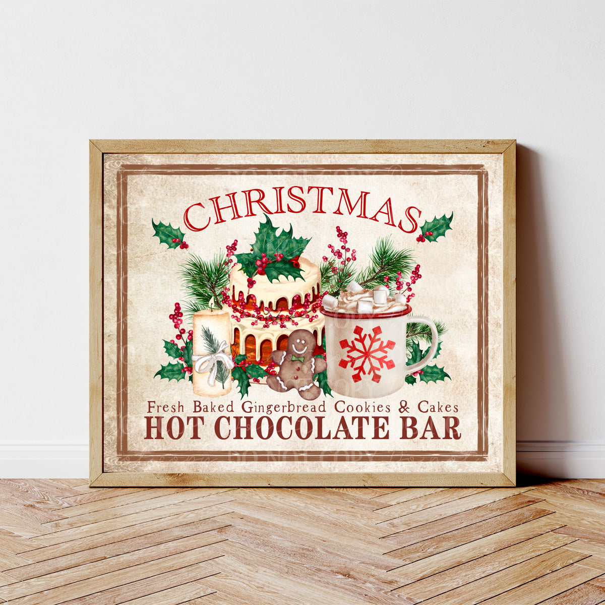 Christmas Hot Chocolate Bar