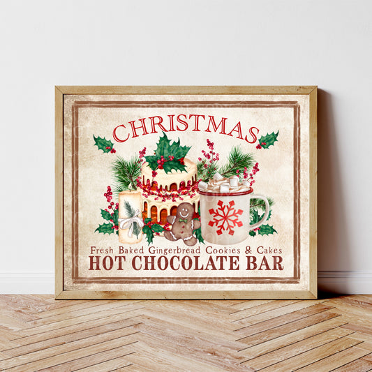 Christmas Hot Chocolate Bar