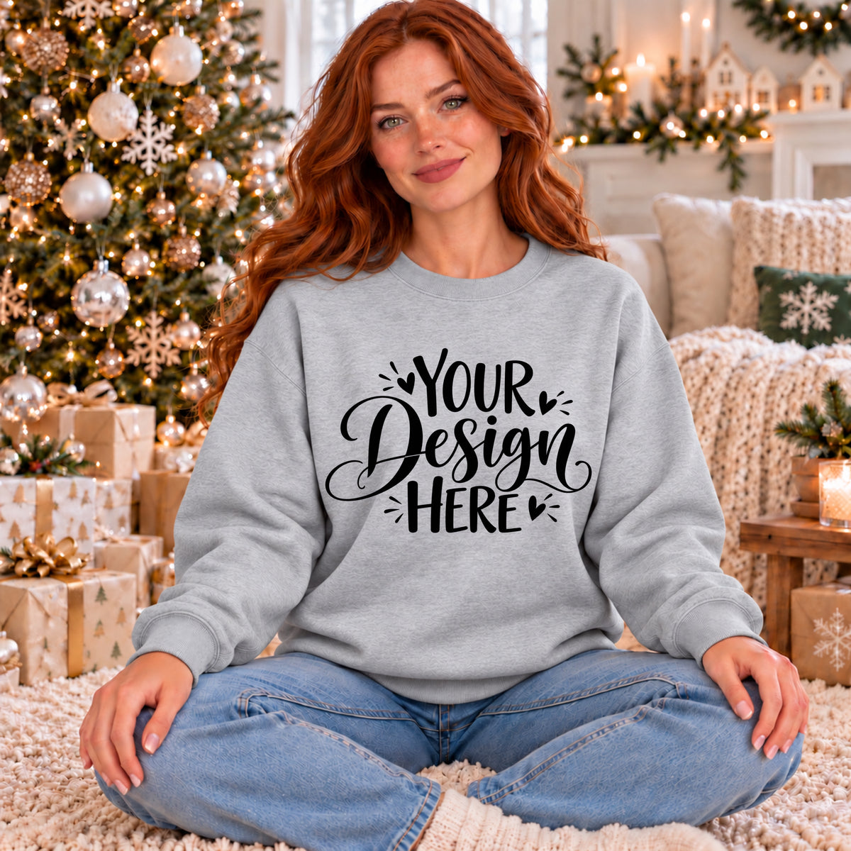 Christmas Sweater Mockup Bundle