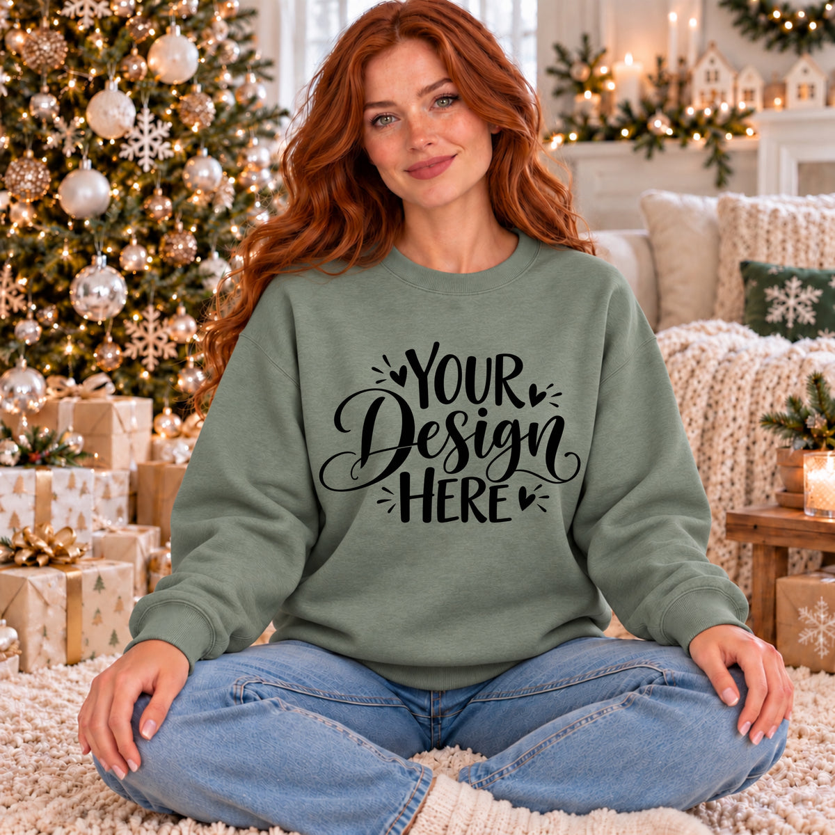 Christmas Sweater Mockup Bundle