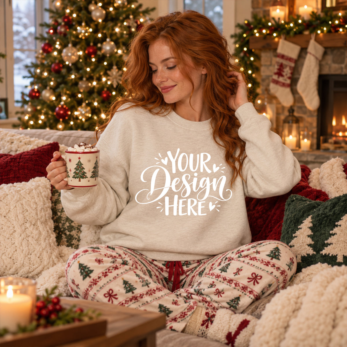 Christmas Sweater Mockup Bundle Volume Two
