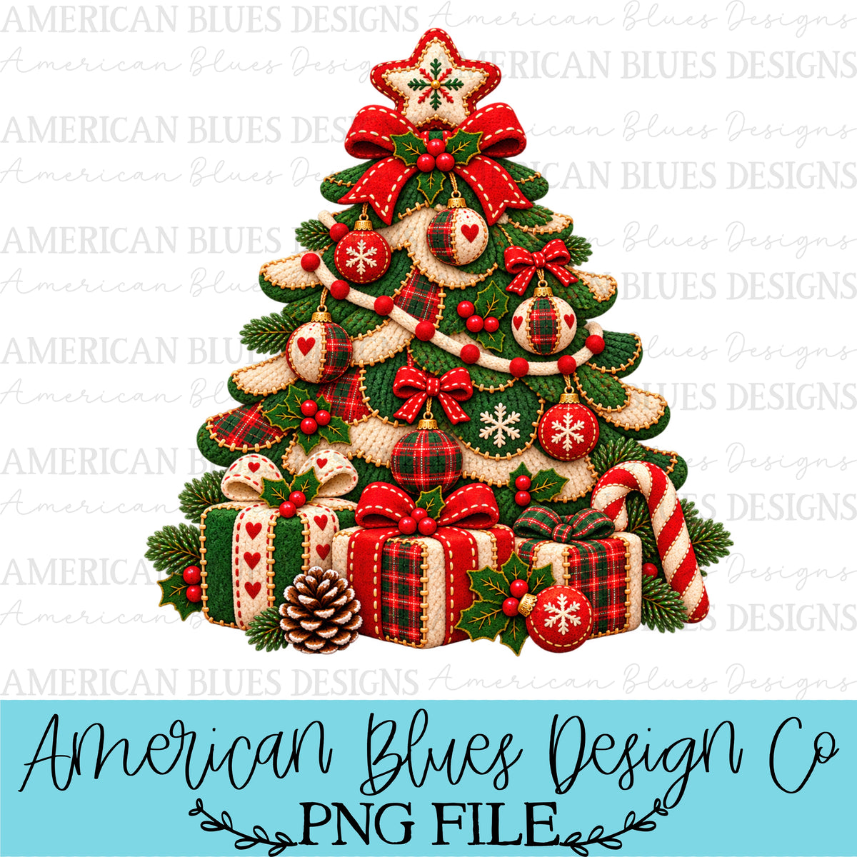 Christmas Tree Christmas Cozy Stitches