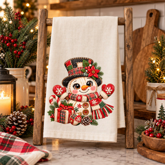 Snowman Christmas Cozy Stitches