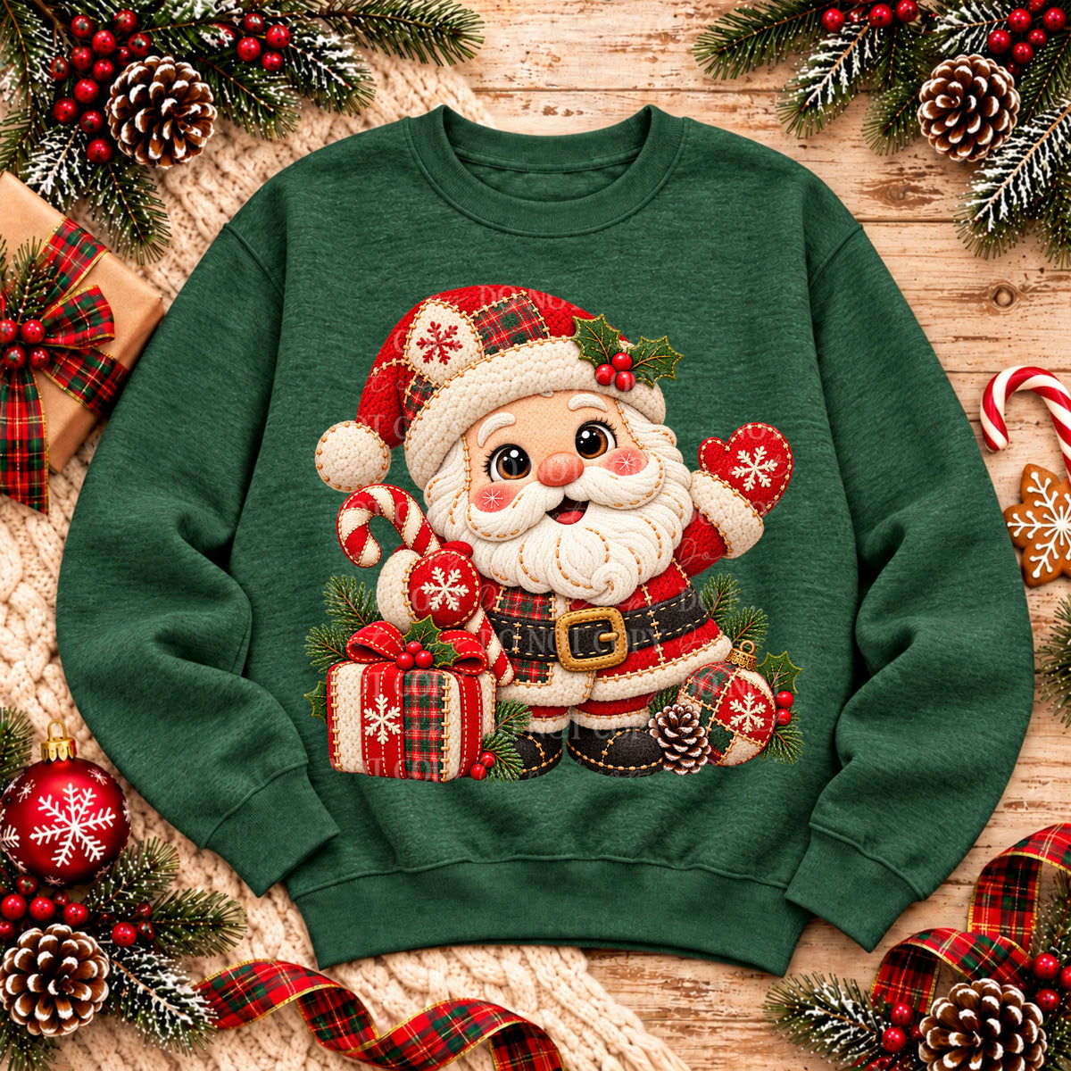 Santa Claus Christmas Cozy Stitches