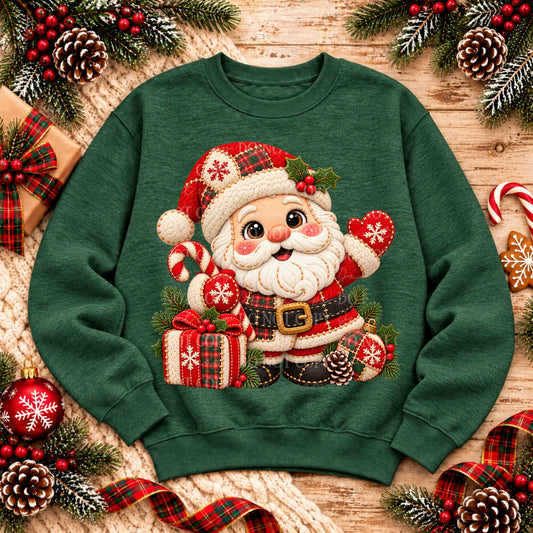 Santa Claus Christmas Cozy Stitches