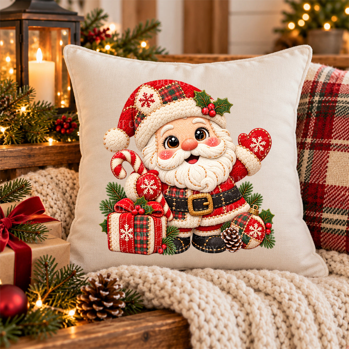 Santa Claus Christmas Cozy Stitches