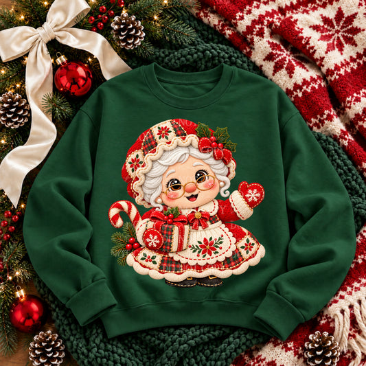 Mrs. Claus Christmas Cozy Stitches