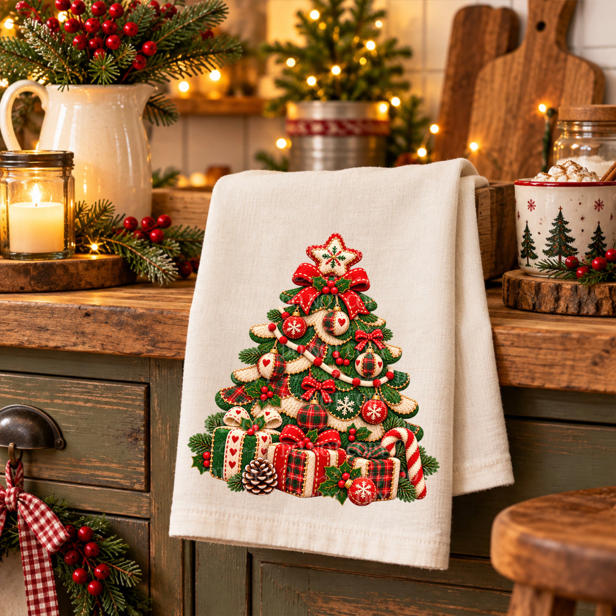 Christmas Tree Christmas Cozy Stitches