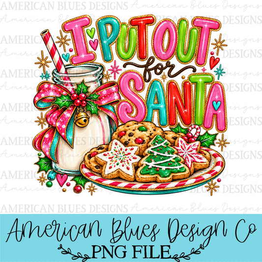 I put out for Santa — Holly Jolly Doodles