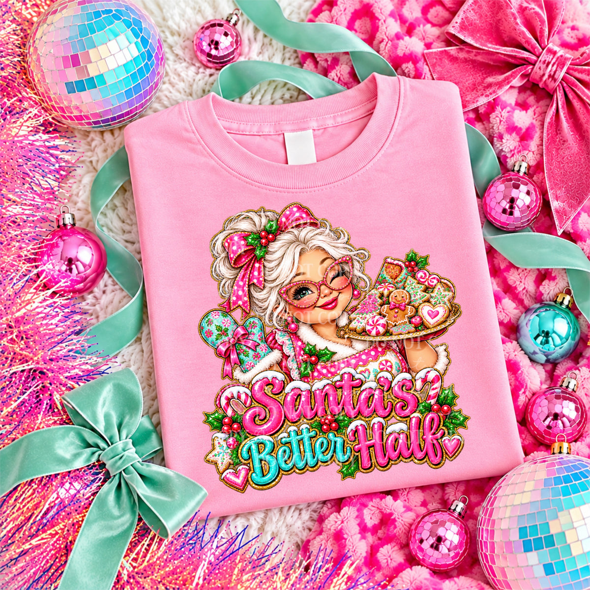 Santa’s better half — Holly Jolly Doodles