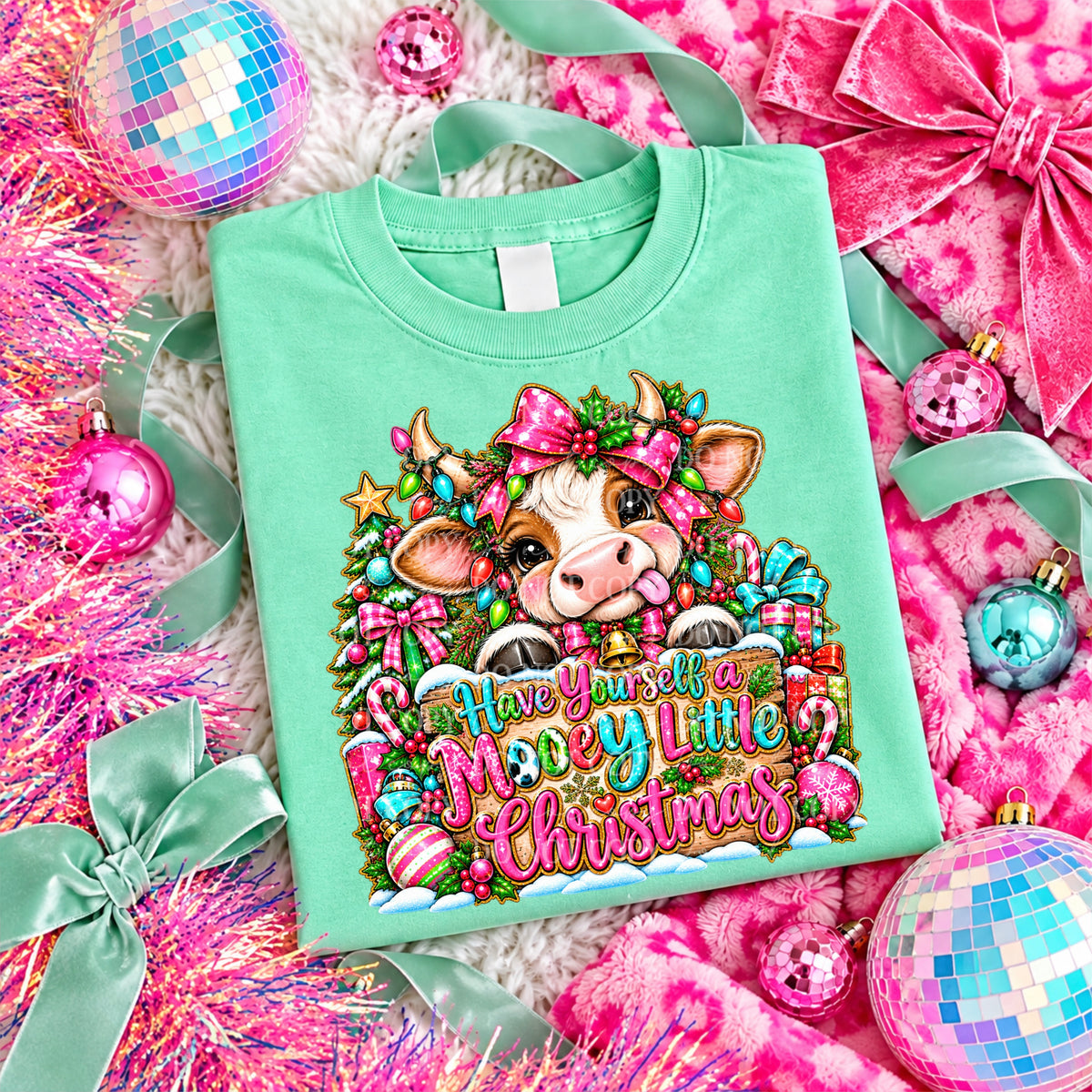 Have yourself a Mooey Little Christmas — Holly Jolly Doodles