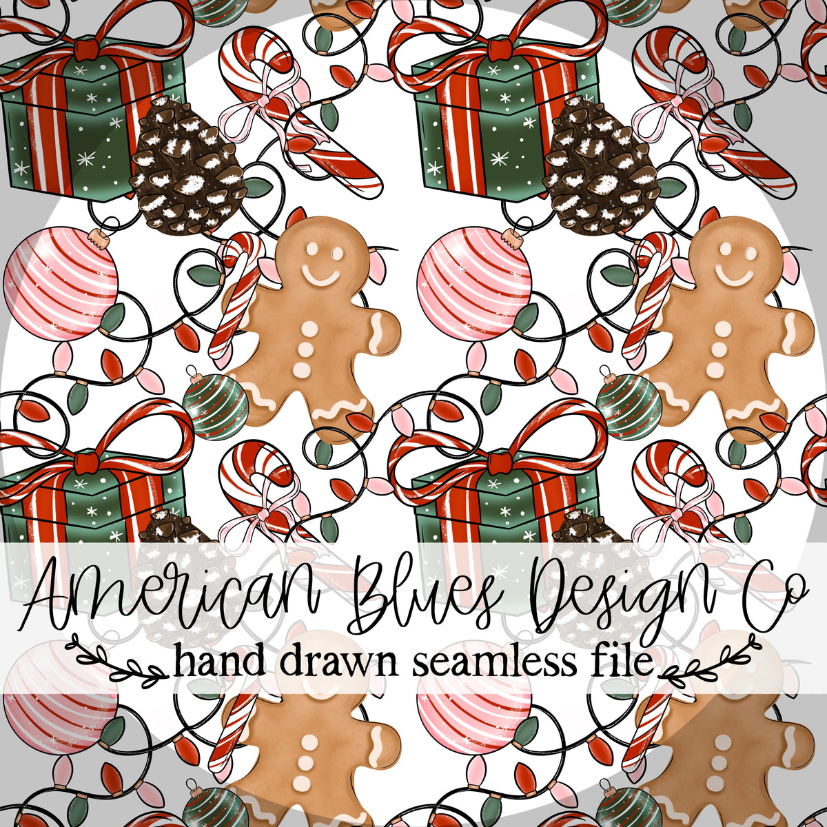 Merry Little Mischief | Seamless Pattern