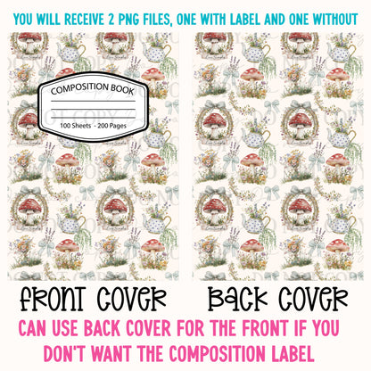 Live Simply Composition Notebook Cover