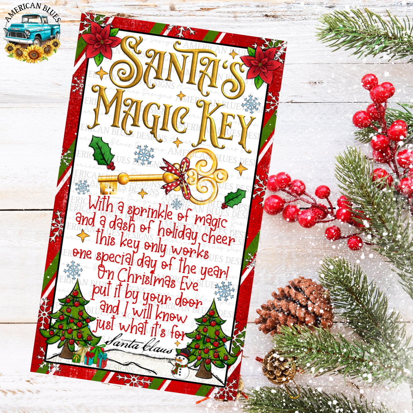 Christmas Magic Bundle Printables | American Blues Designs