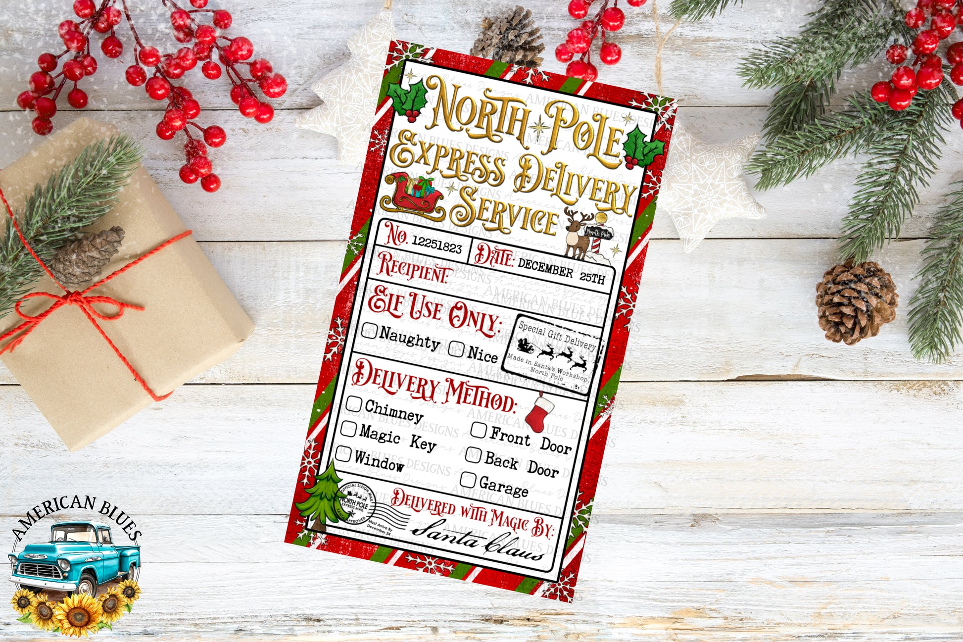 Christmas Magic Bundle Printables | American Blues Designs