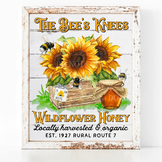 The Bees Knees Wildflower Honey