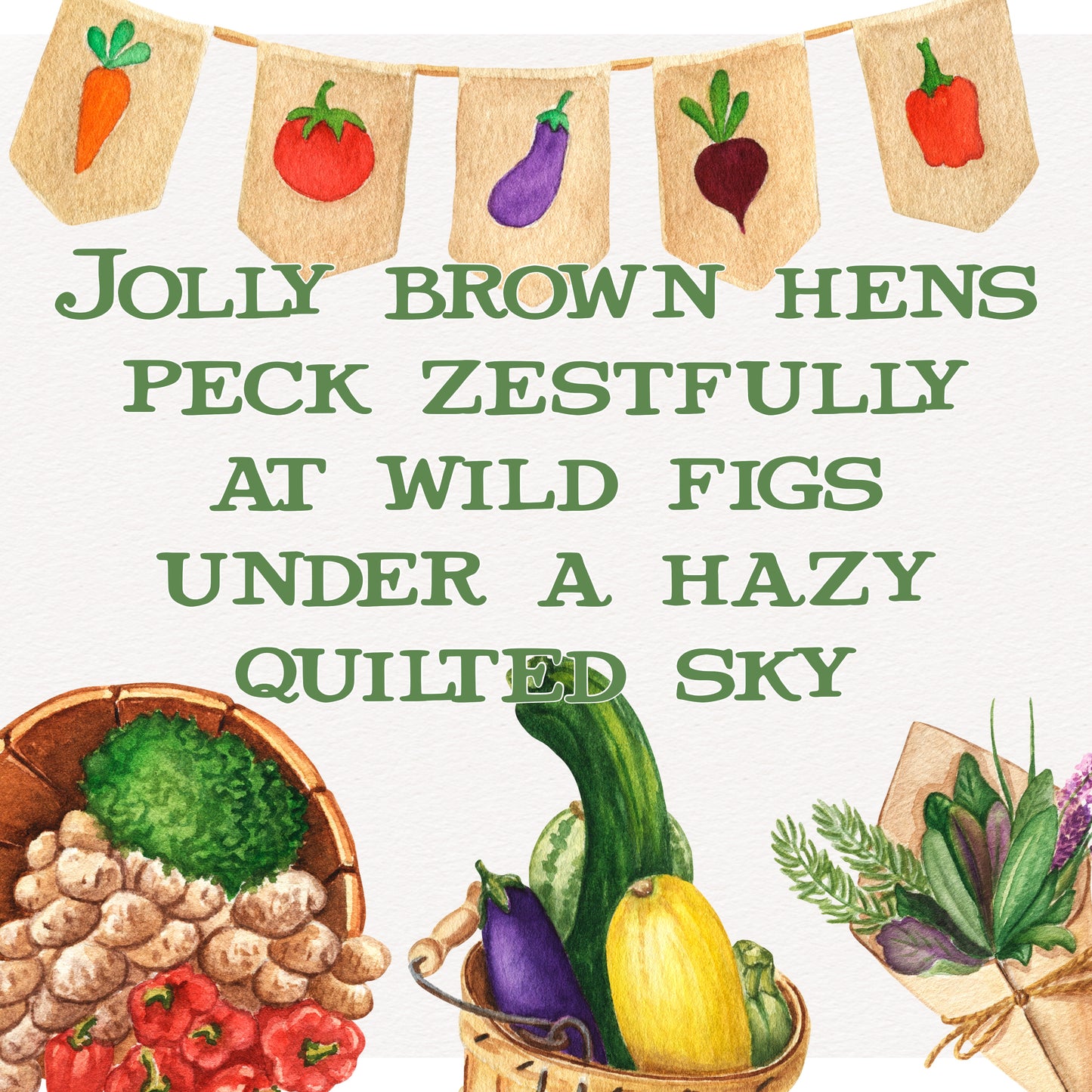 Vintage Farmstand Handwritten Font