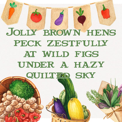 Vintage Farmstand Handwritten Font