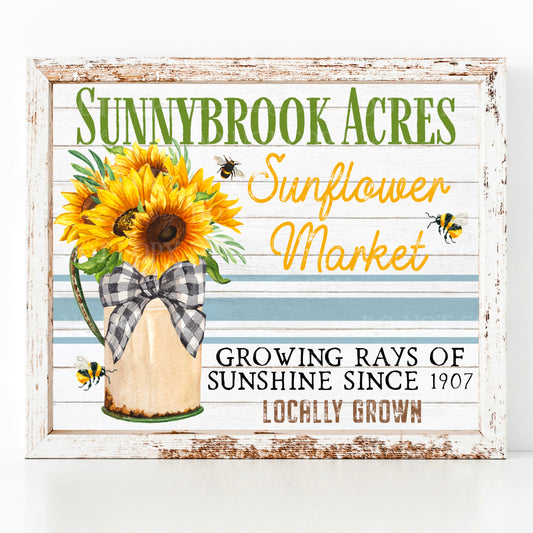 Sunny brook Acres sunflower market