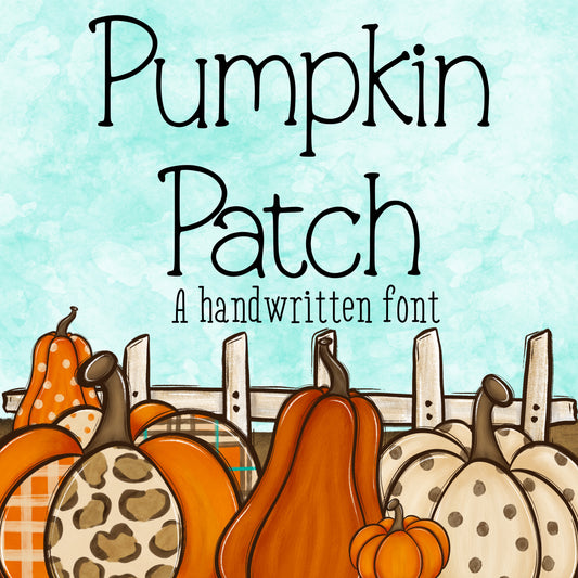 Pumpkin Patch Handwritten Font
