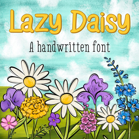 Lazy Daisy Handwritten Font
