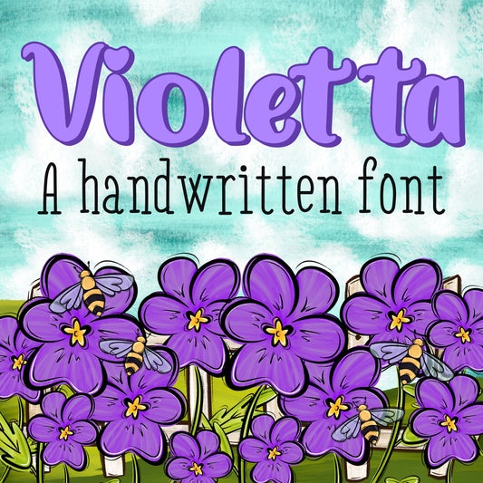Violetta Handwritten Font