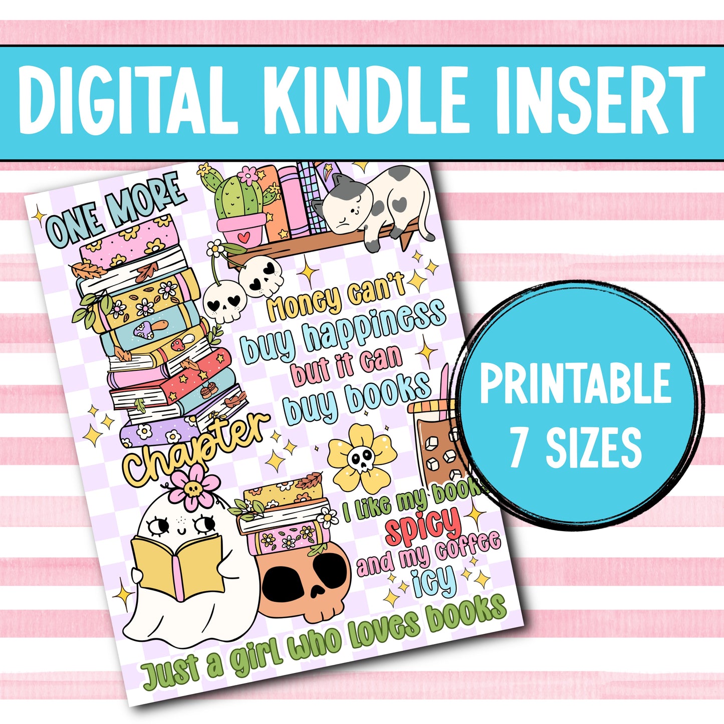 Just One More Chapter Kindle Insert