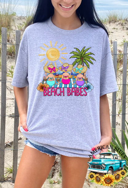 Beach Babes Digital Design | American Blues Designs