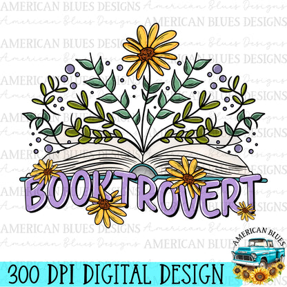 Booktrovert | American Blues Designs