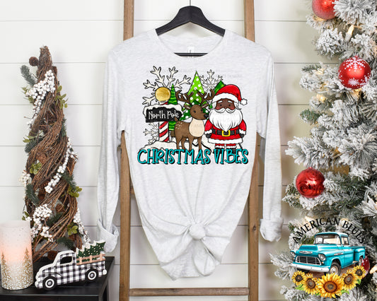 Christmas Vibes digital design | American Blues Designs